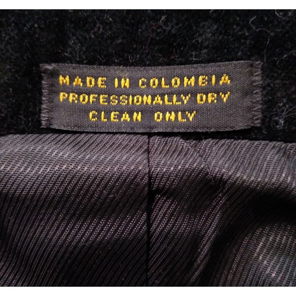 Stacy Adams Men's Cotton Velvety Soft Black 3 Button Blazer Sport Coat Sz 44R - Picture 10 of 10